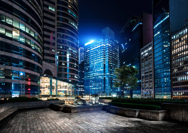 Asia, China - East Asia, City, City Street, Night