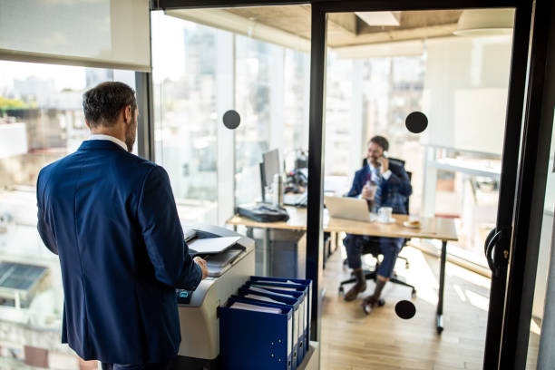 istock Making a Photocopy of important documents 1192101945