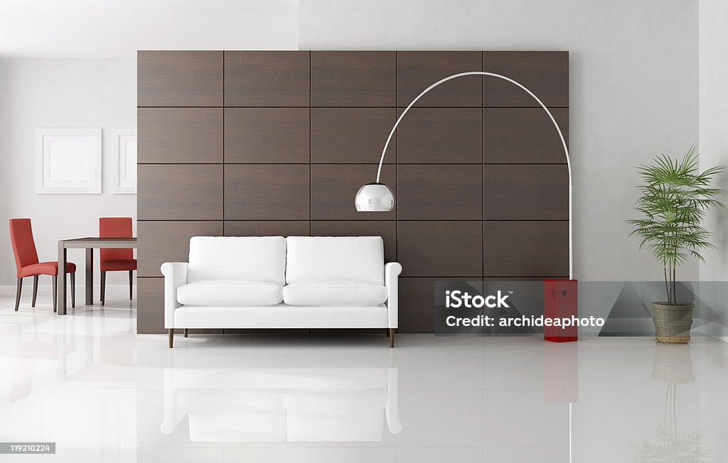 modern lounge  Apartment Stock Photo