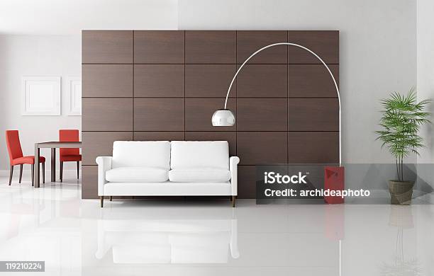 Modern Lounge Stock Photo - Download Image Now - Apartment, Border - Frame, Chair