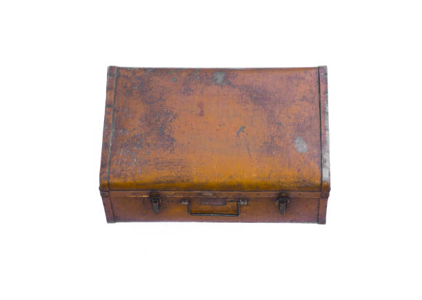 istock vintage brown wooden suitcase isolated on white background 1192107291