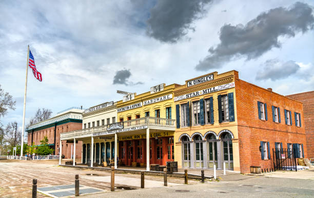 istock Old Sacramento Historic District in California 1192113407