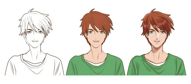 Chicos Anime Guapos - Banco de fotos e imágenes de stock - iStock Chicos Anime Guapos - Banco de fotos e imágenes de stock - iStock