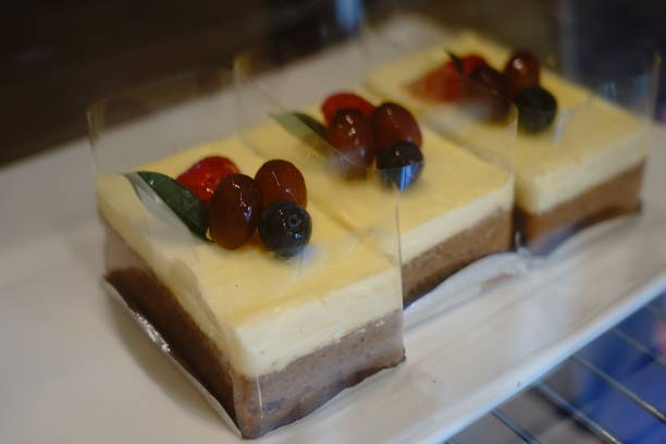 istock Slice of cheesecake with fresh raspberries 1192118961