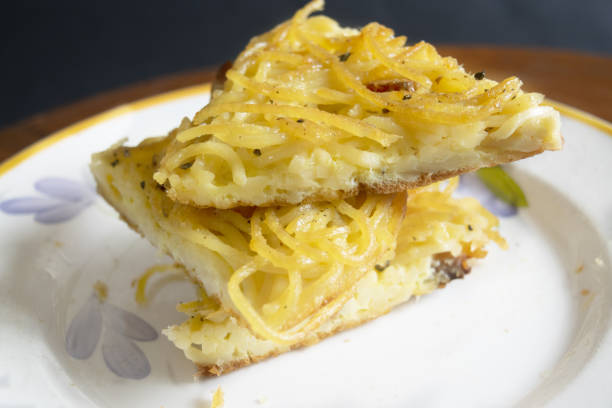 istock wedge of omelet pasta 1192120749