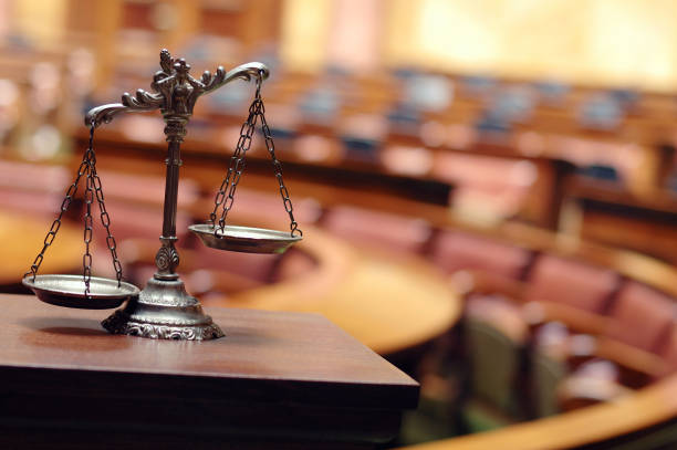 istock Symbol of law and justice 1192126998