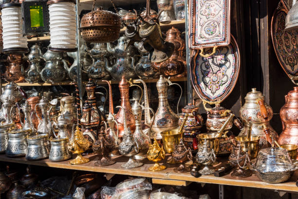 istock Coppersmith Bazaar in Safranbolu, Turkey. 1192130326