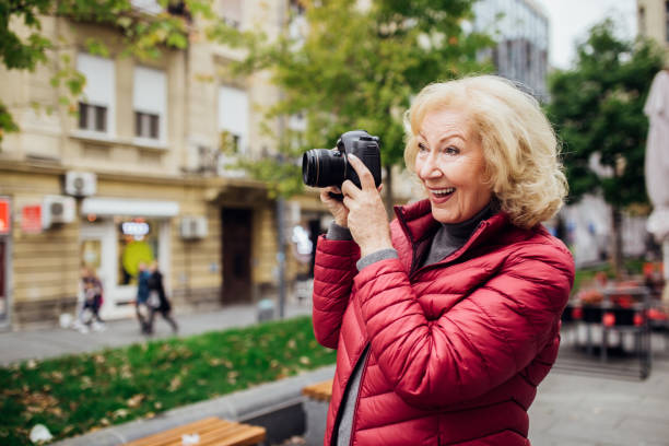 istock Solo traveler taking a picture 1192130451