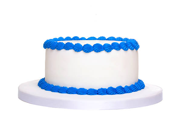 Blank birthday cake  cake stock pictures, royalty-free photos & images