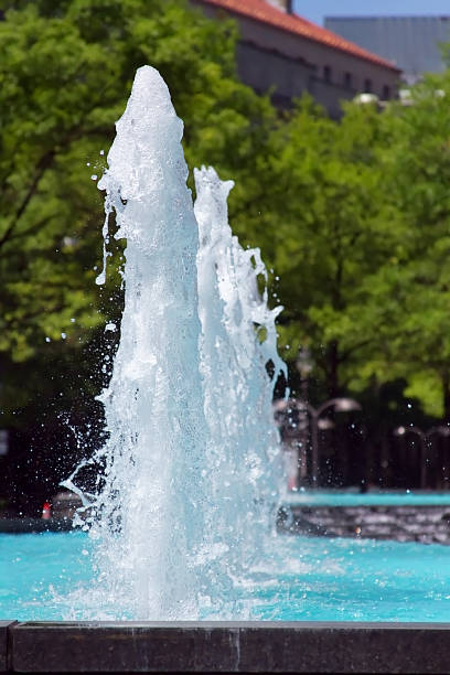 Spouting Fountain stock photo