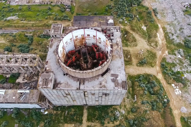 istock Abandoned Unfinished Nuclear Power Plant 1192144652