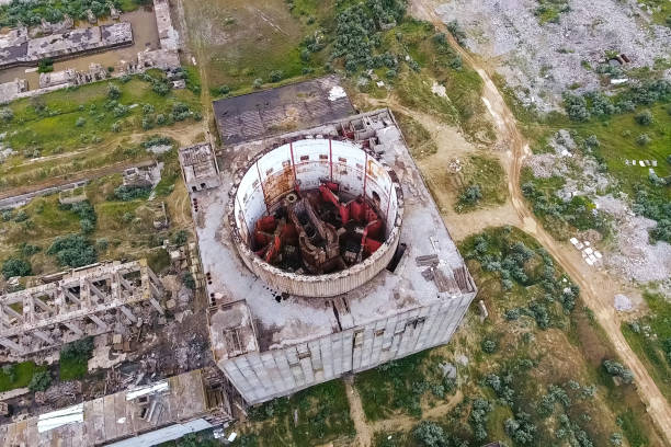 istock Abandoned Unfinished Nuclear Power Plant 1192144816