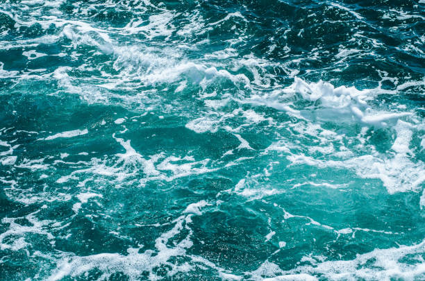 istock Azure foamy surface of the sea 1192146489