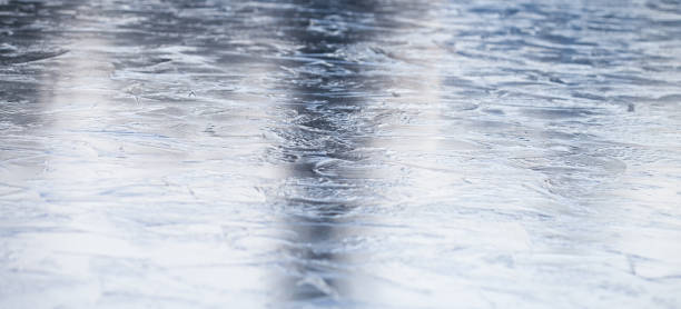istock Abstract blue frozen ice background 1192148120