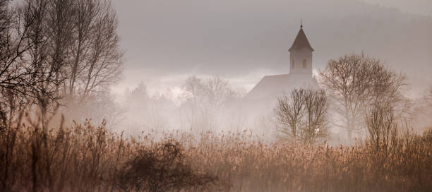 istock My village in fogg 1192149610