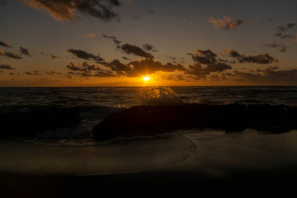 istock Beautiful cloudscape over the sea, sunset shot 1192150898