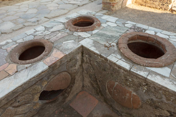 istock Thermopolium in taberna in Ancient Ercolano (Herculaneum) city ruins 1192150914