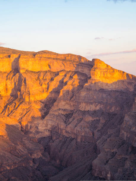 istock Sunset on Jebel Shams Canyon Oman 1192153012