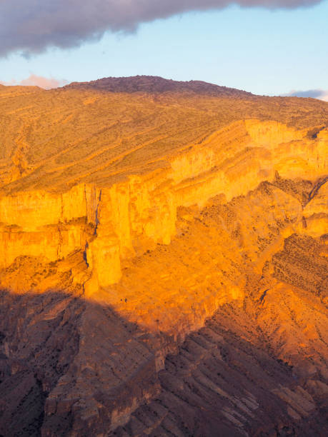 istock Sunset on Jebel Shams Canyon Oman 1192153019