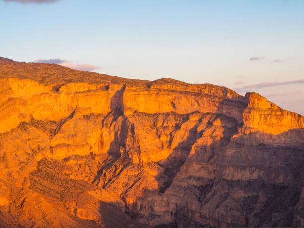 istock Sunset on Jebel Shams Canyon Oman 1192153026