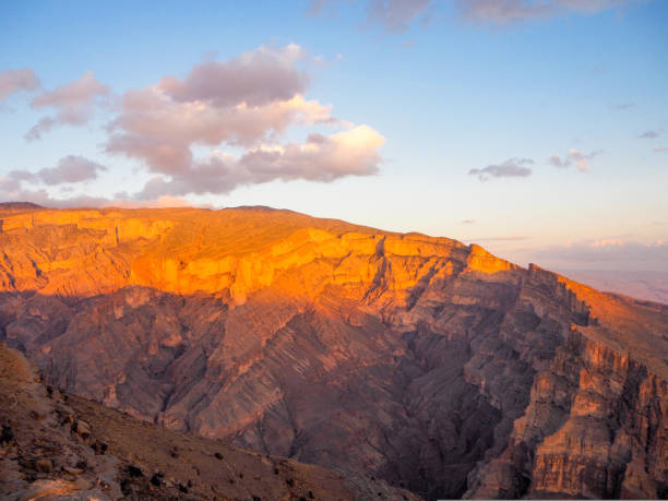 istock Sunset on Jebel Shams Canyon Oman 1192153514