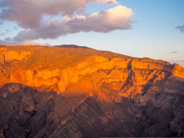istock Sunset on Jebel Shams Canyon Oman 1192153543