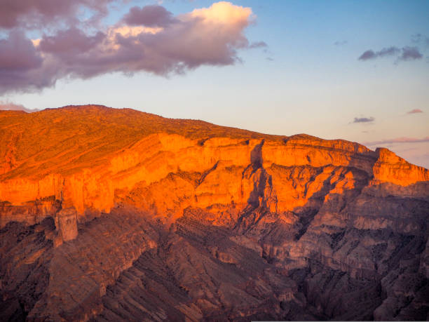 istock Sunset on Jebel Shams Canyon Oman 1192153551