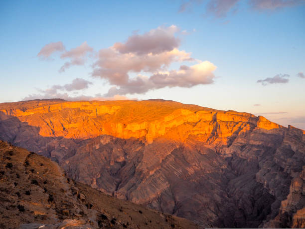 istock Sunset on Jebel Shams Canyon Oman 1192153552