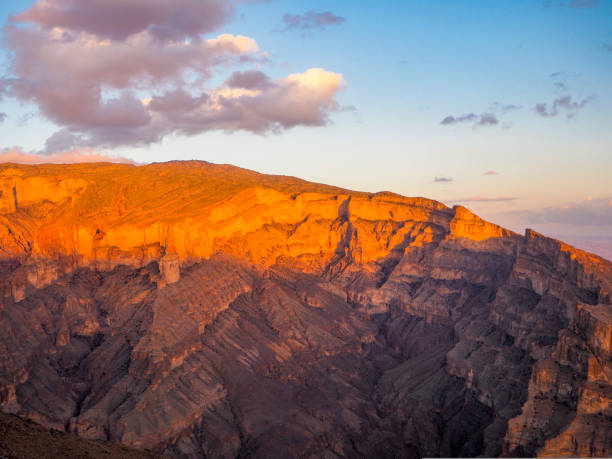 istock Sunset on Jebel Shams Canyon Oman 1192153557