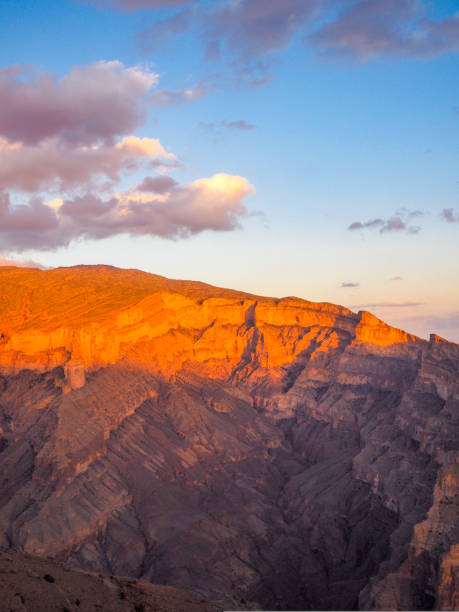 istock Sunset on Jebel Shams Canyon Oman 1192153560