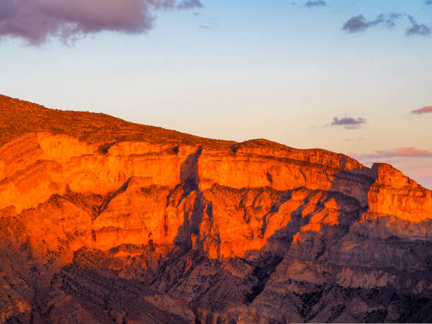 istock Sunset on Jebel Shams Canyon Oman 1192153572
