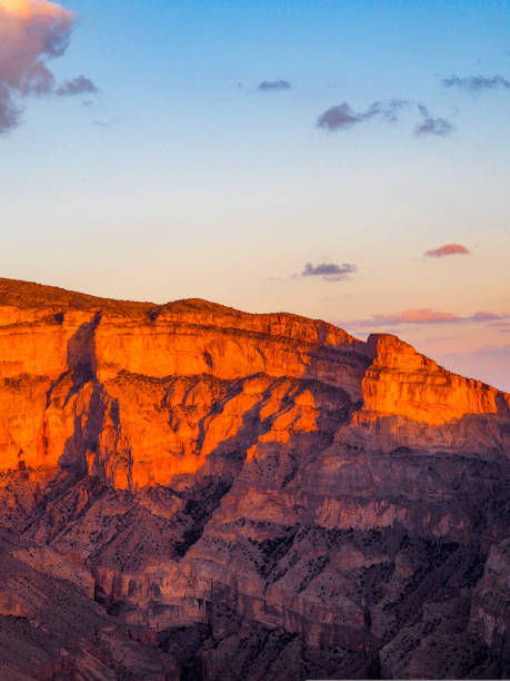 istock Sunset on Jebel Shams Canyon Oman 1192153574