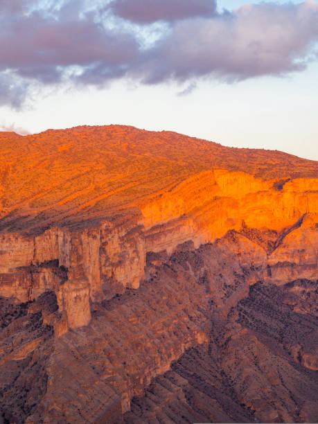 istock Sunset on Jebel Shams Canyon Oman 1192153604
