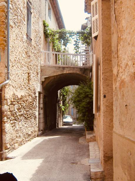 istock Small street village Cote D.azur 1192155488