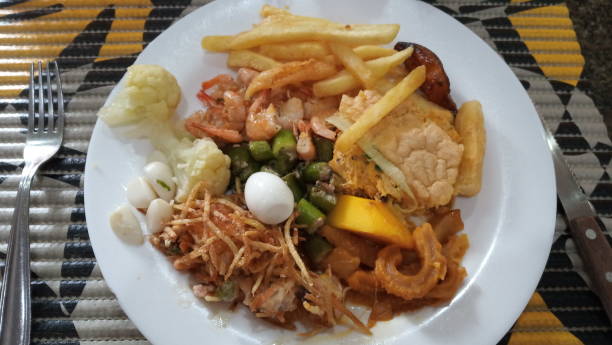 istock Lunch at the self service restaurant 1192156583
