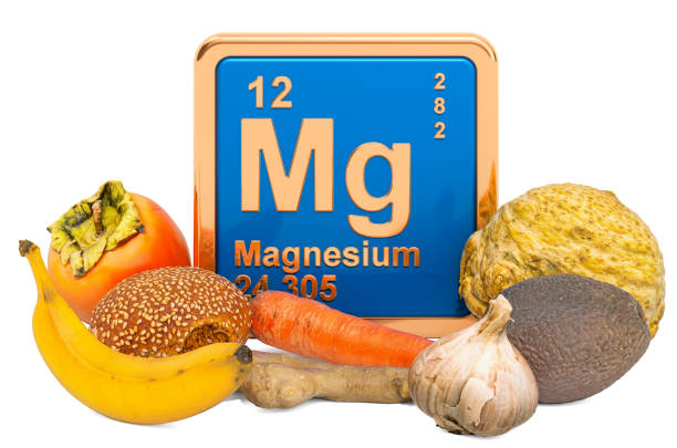 istock Foods Highest in Magnesium, 3D rendering isolated on white background 1192158678