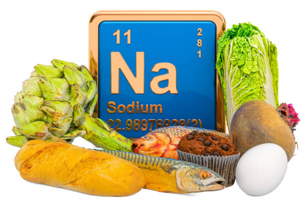 istock Foods Highest in Sodium, 3D rendering isolated on white background 1192158693