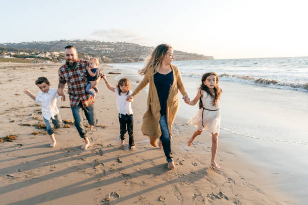 istock Family  on the beach 1192160239