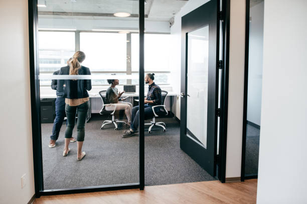 istock Casual meeting in a coworking space 1192160330