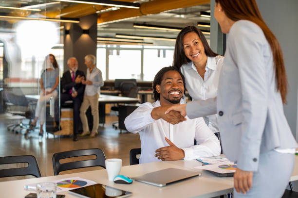 istock Multi ethnic business meeting. 1192162895