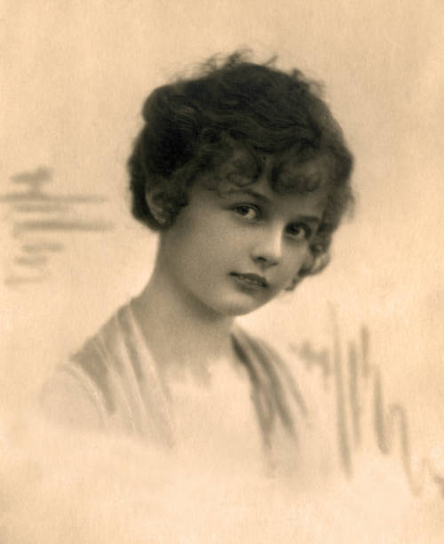 istock Vintage portrait. 119216356