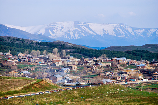 village tsilqar, aragatsotn province, Armenia.