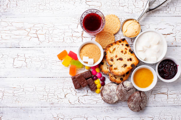 istock Unhealthy products high in sugar 1192169508