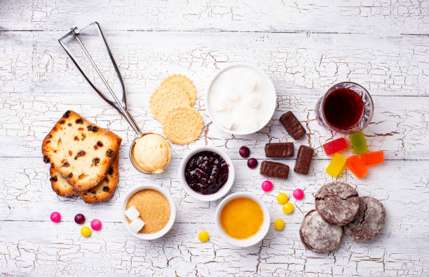istock Unhealthy products high in sugar 1192169521