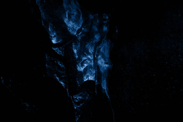 istock Natural blue background. A part of stone with texture. 1192175495