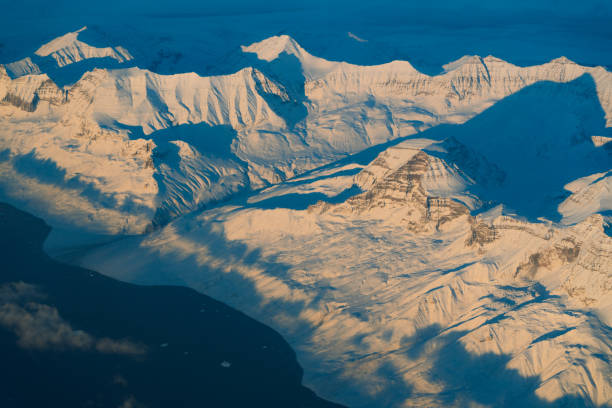 istock Greenland icebergs from aerial view 1192182879