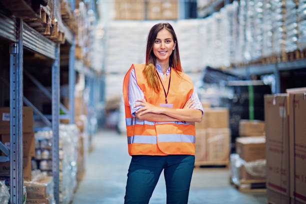 istock Portrait of warehouse manager 1192184563
