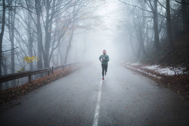 istock Man Running On The Road. 1192185748