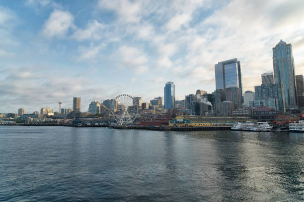 istock Seattle Waterfront in the Morning Lights 1192187165