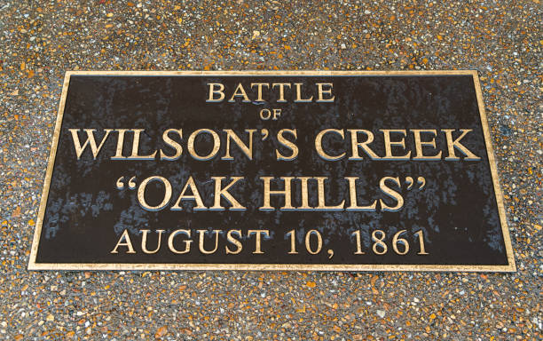 istock Plaque at Wilson's Creek National Battlefield 1192187285